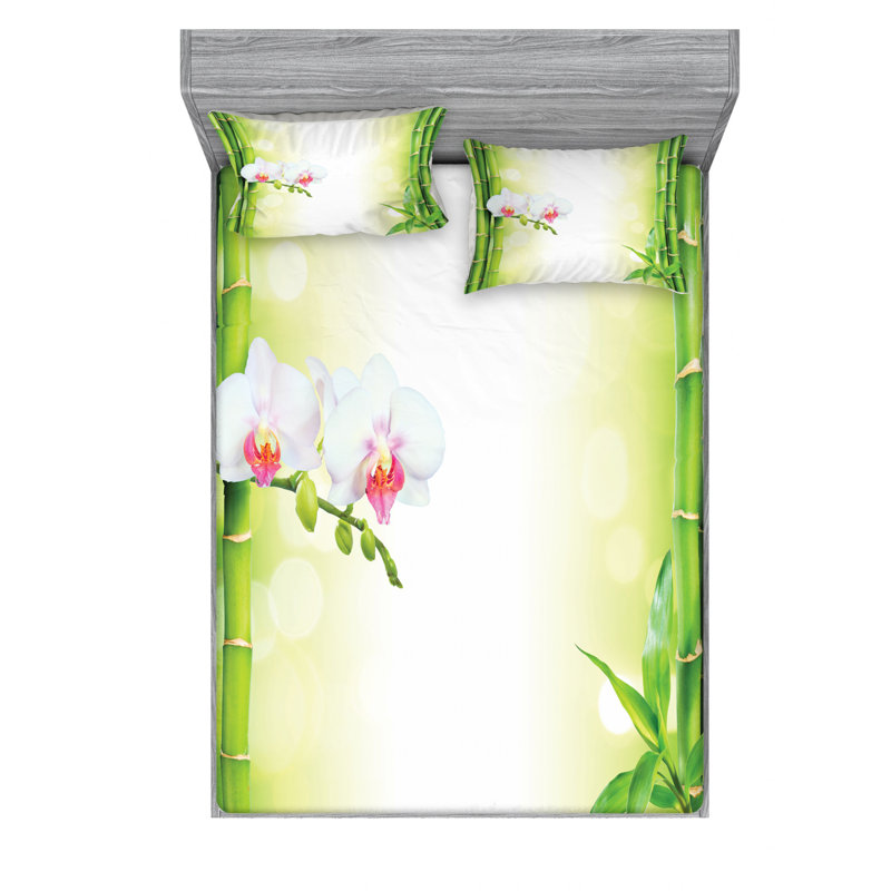 Microfiber Sheet Set, Full Sheet Set with Fitted Sheet
