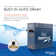 Steamspa Oasis 6 KW Quickstart Acu-Steam Bath Generator Package With Built-In Auto Drain - Matte Black Finish