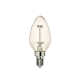 Visual Comfort & Co. LED Torpedo shape 4W 2700K Soft White E12 Candelabra base Clear Edison Style light bulb