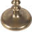 Scalloped Metal Accent Table