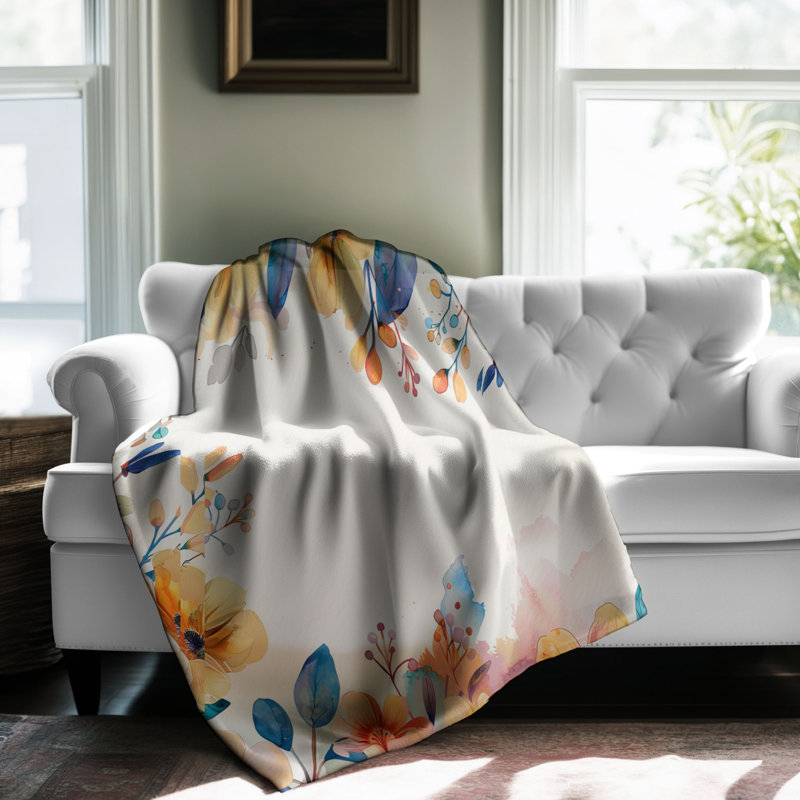 Throw Blanket, 60" L x 50" W