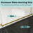 48" W X 76" H Frameless Single Sliding Shower Door With 1/4 "(6 Mm) Clear Tempered Glass-123132366