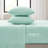 4 Pcs King Sheet Made Of 100% Fleece, Cozy And Ultra - Soft, Pilling On Face, Flat Sheet, Fitted 2 Pillowcases In , Elastic For 16" Mattresses, Safe Soft Comfortable, Surface, Included, Machine