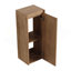 Armoire latérale de salle de bain 12 po, portes à fermeture douce, conception à fixation flottante,