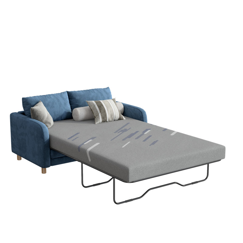 Full Size Sofa Bed Mattress, 4 Inch Memory Foam Mattress For Sleeper Sofa, Pull Out Couch, Guest Bed, Rv & Boat, Simple Grey