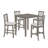 Bar Table and Chairs Set