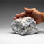 Grappe de cristal de calcite bleue du Mexique (3,4 lb)