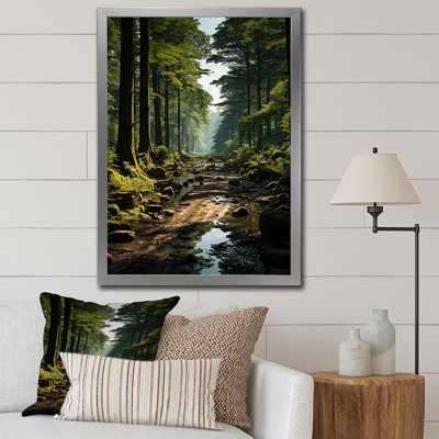 «Forest Enchanted Woods Earthy», impressions sur toile