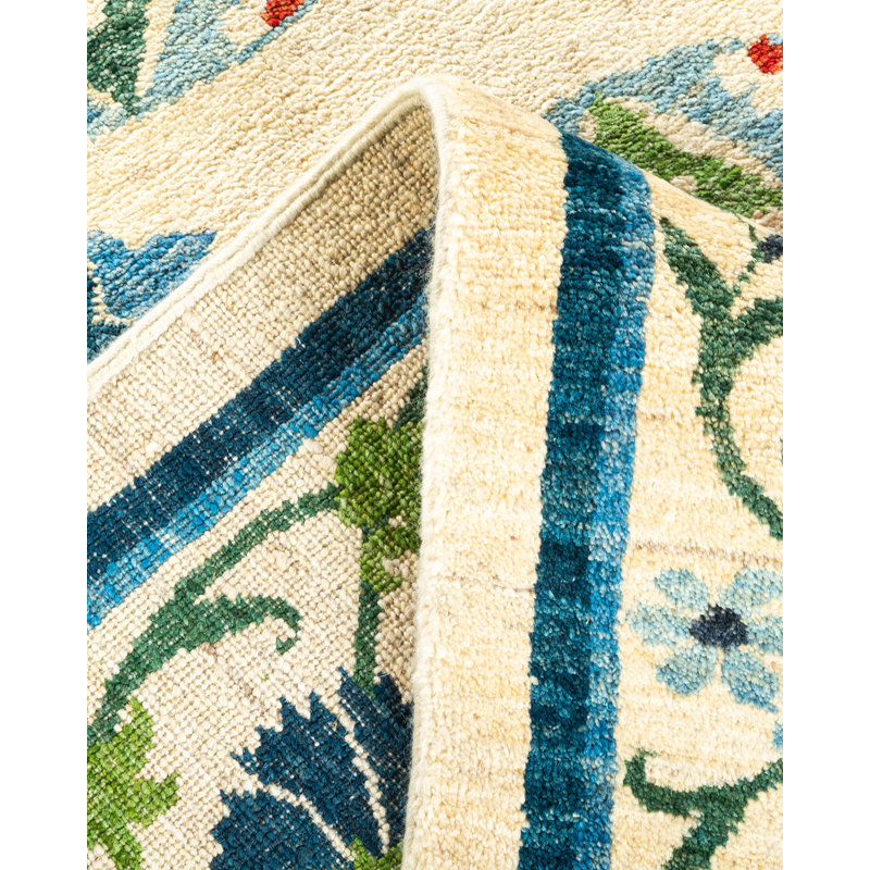 Velsie One-of-a-Kind 9'2" X 12'1" Area Rug
