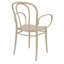 Farrah Stacking Patio Dining Armchair-160851668