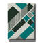 Art mural sur toile Epic Graffiti «Geometric Teal» par Andreas Magnusson-192838084