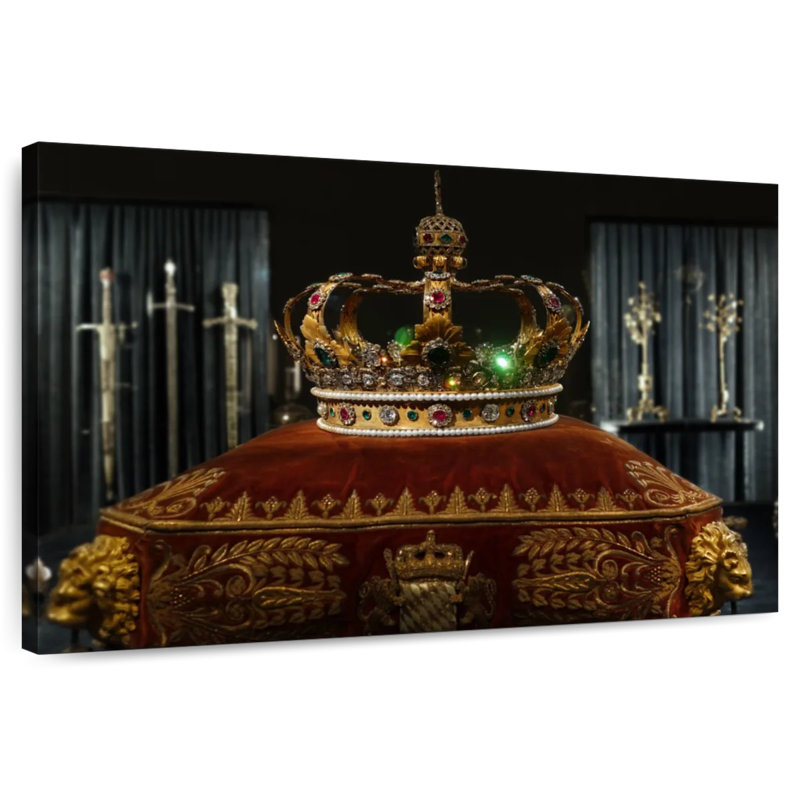 La couronne du roi, H 26 po x l 39 po
