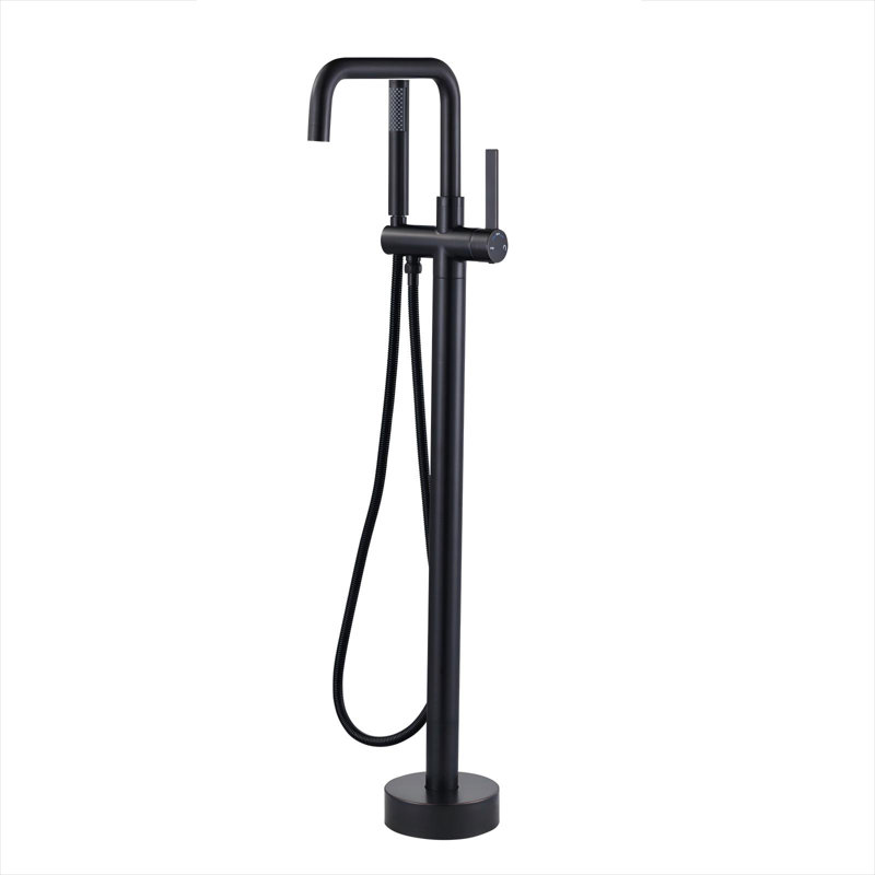 Single-handle Freestanding Tub Faucet With Hand Shower In. Oil Rubbed Bronze, Oil Rubbed Bronze