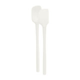 Flex-Core Mini Spatula & Spoonula All Silicone White