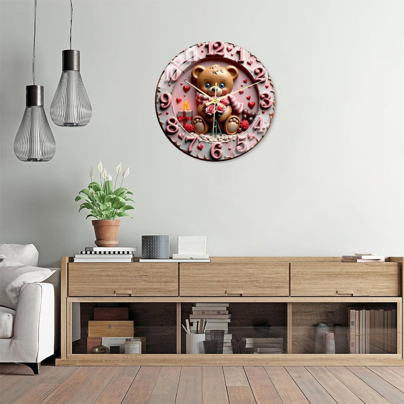 Horloge murale 16 po