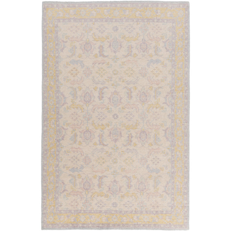 Elsea Wool Oriental Indoor Rug, Rectangle 5'6" x 8'6"