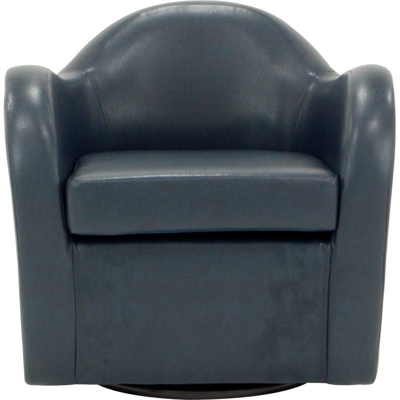 Fauteuil pivotant l 30,5 po Braewyn, Similicuir Rodeo