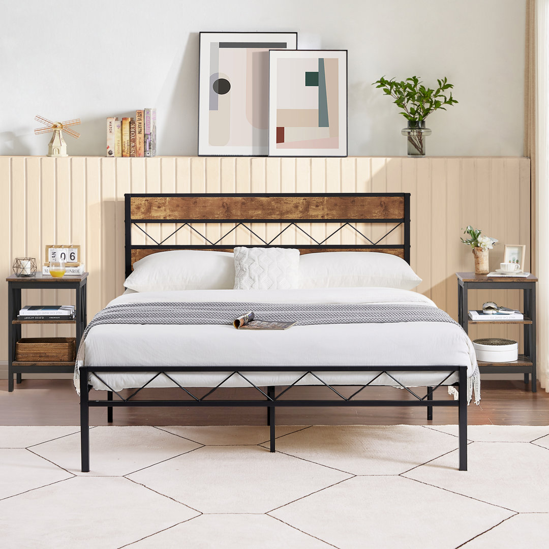 Vallette Steel Piece Bedroom Set Breakwater Bay