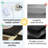 Contemporary Coffee Tables For Living Room, Led Coffee Table With Rounded Corner In 16 Colors, High Gloss 2 Tiers Table With Hidden Power Supply-513615285