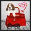 Beagle (Square) par By Jodi - impression-316764553-316764558