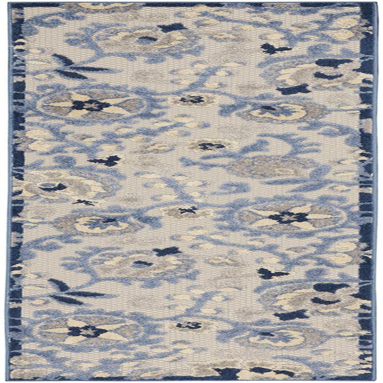Floral Indoor / Outdoor Rug