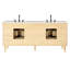 Ensemble de meuble-lavabo double 72 po Boyle-1402904338