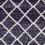 Tapis bleu marine / gris 2 pi 3 po x 10 pi Palermo-113035427