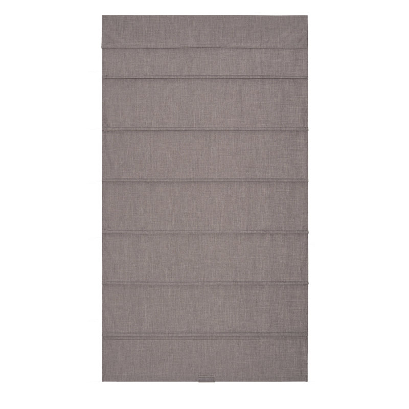 Rideau romain occultant, Gris clair, L 27 po x L 64 po