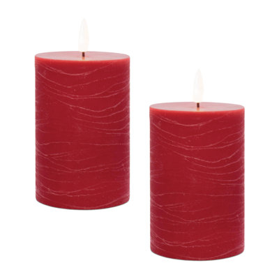 FIA Wick Pillar Candle (Set of 2)