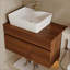 Petit meuble-lavabo mural 31,5 "avec lavabo vasque-1194188913