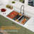 Workstation Kitchen Sink Drop In 16 Gauge Stainless Steel Double Bowl(60/40) Kitchen Sink-124062988-124062990