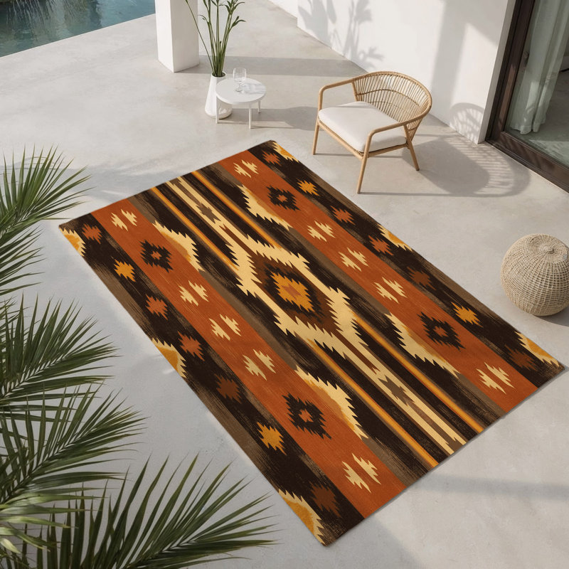 Tapis intérieur et extérieur Terra Horizon, Rectangle 1 pi 6 po x 2 pi 6 po