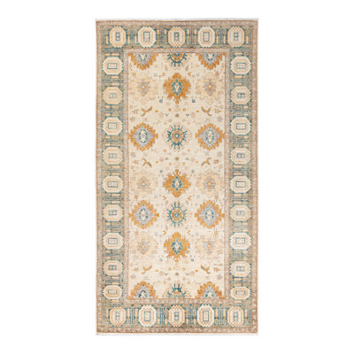 Flouve One-of-a-Kind 5' 2" X 9' 10" 2010s Wool Area Rug Ivory