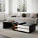 Buckwell Extendable Coffee Table with Sensor LED Lights & Storage Drawers