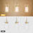 Chealsey Linear K9 Crystal 3 - Light LED Modern Chandeliers for Dinning Room Kitchen Island-354792042