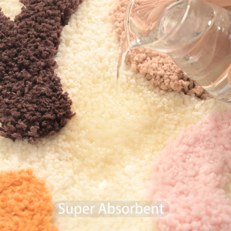 Microfiber / Microsuede Non-Slip Bath Mat