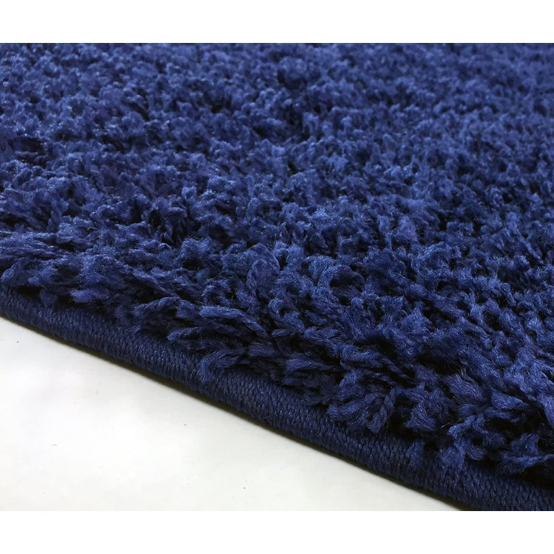 High Pile Shaggy Area Rugs, Rectangle 3'3" x 4'