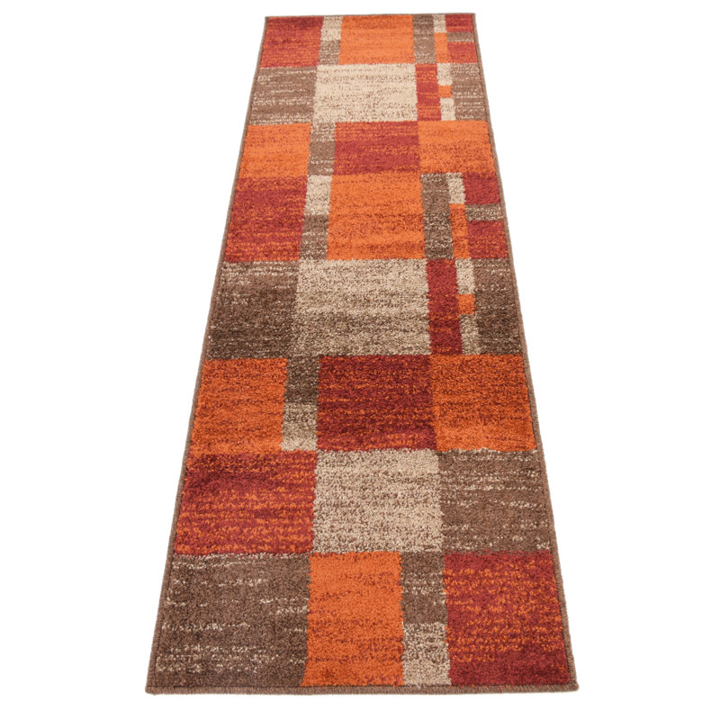 Abstract Area Rug, Runner 76 x 305cm