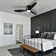 Jamarreon 42''/52'' Low Profile Dimmable Ceiling Fan with LED Lights & Remote Control