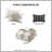 4 Piece Printed Comforter Set With Throw Pillow