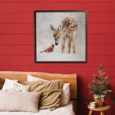 «Little Fawn & The Cardinal Giclee», conception de Tina LeCour