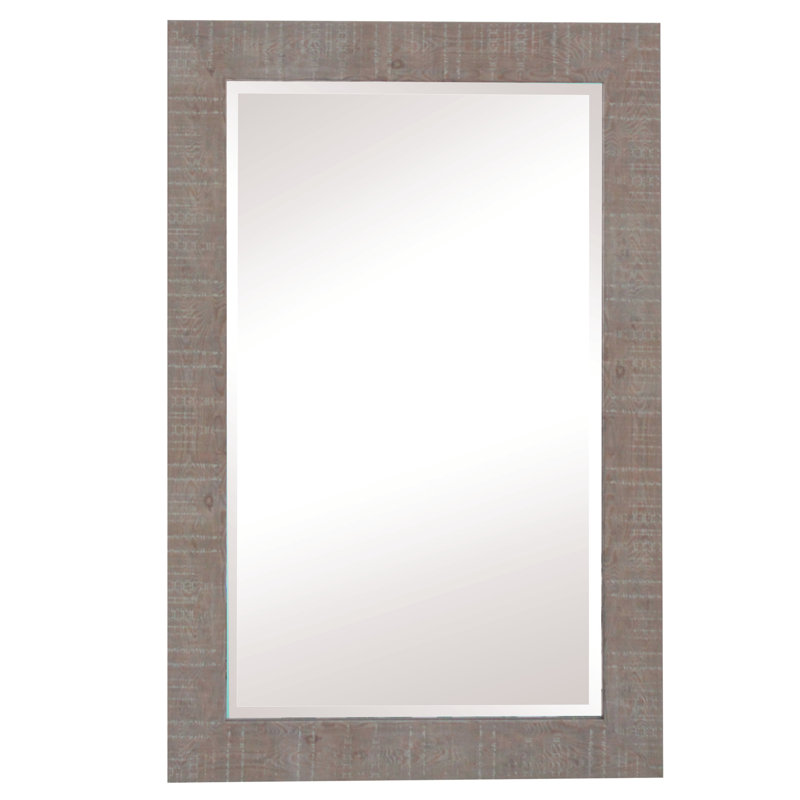 Miroir mural rectangulaire, H 36 po x l 24 po