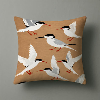 Birds Indoor and Outdoor Pillow