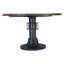Table de poker rustique 52 po avec plateau en marbre blanc Rustic Revival