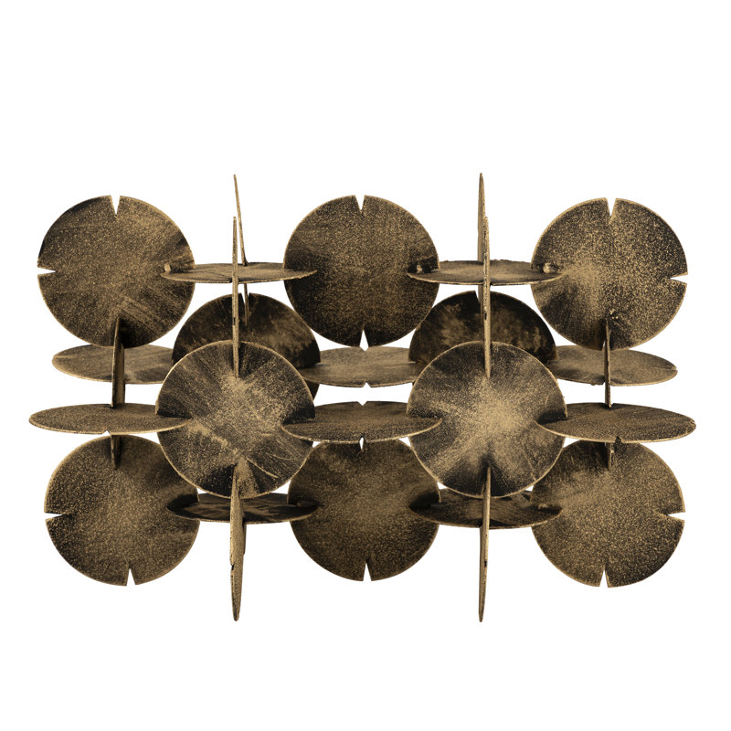 Sculpture en silex - laiton antique