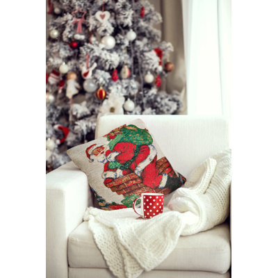 Elma Square Throw Pillow Cover
