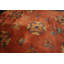 Tapis bleu marine, rouge / rouille