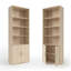 OFFICE LINE 220 cm H x 79 cm W Standard Bookcase-75380441
