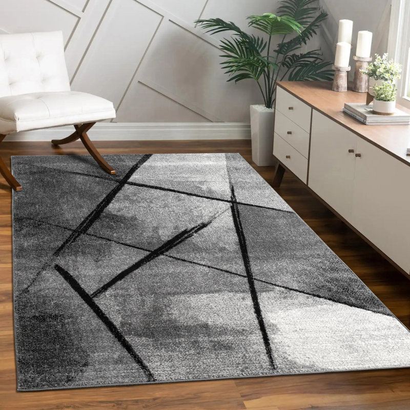 Shabuh Geometric Area Rug, Rectangle 200 x 290cm