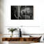 Éléphant 3 pièces d'affection sur toile-2040620331